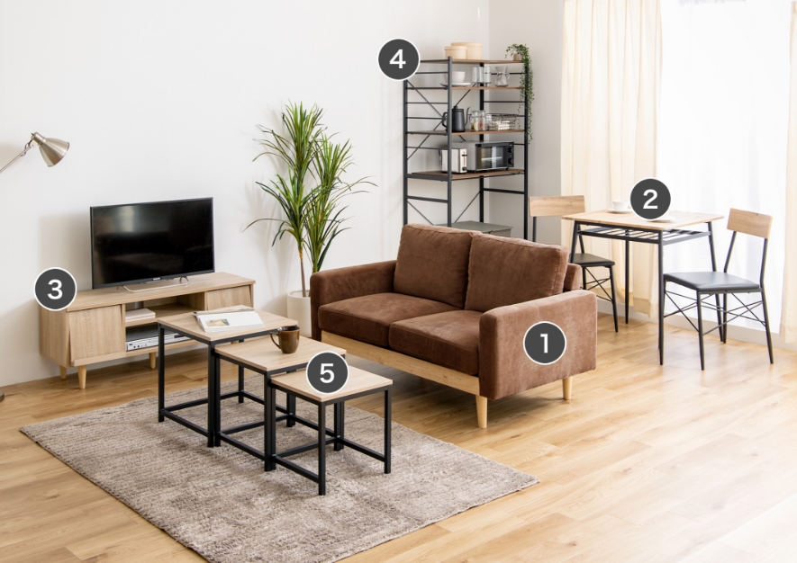 ナチュラル×ヴィンテージコーディネート