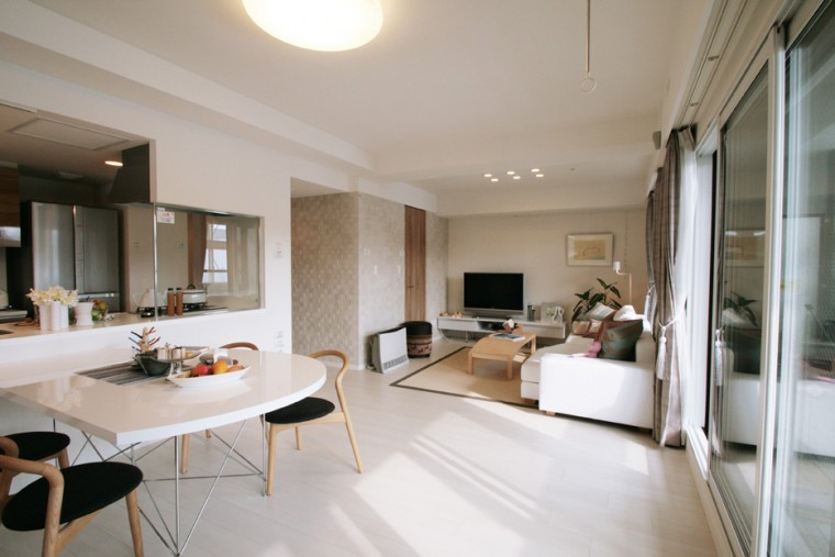 縦長リビングで部屋を綺麗に見せるちょっとした工夫