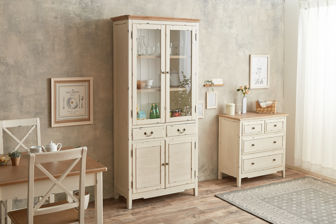 憧れのフレンチアンティークインテリアの画像