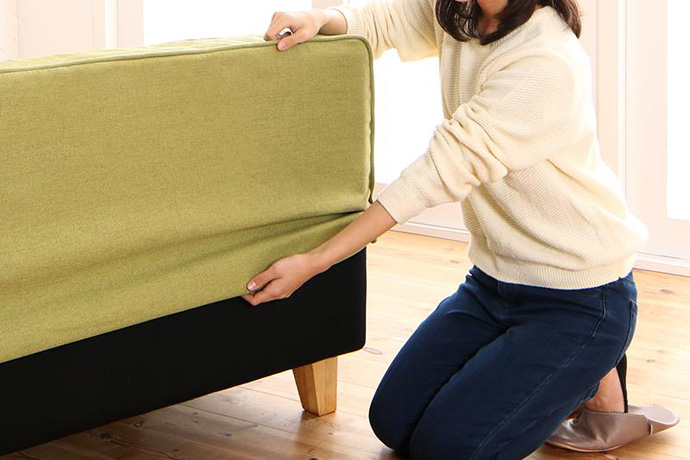 洗えるカバーリングソファーのご紹介の画像