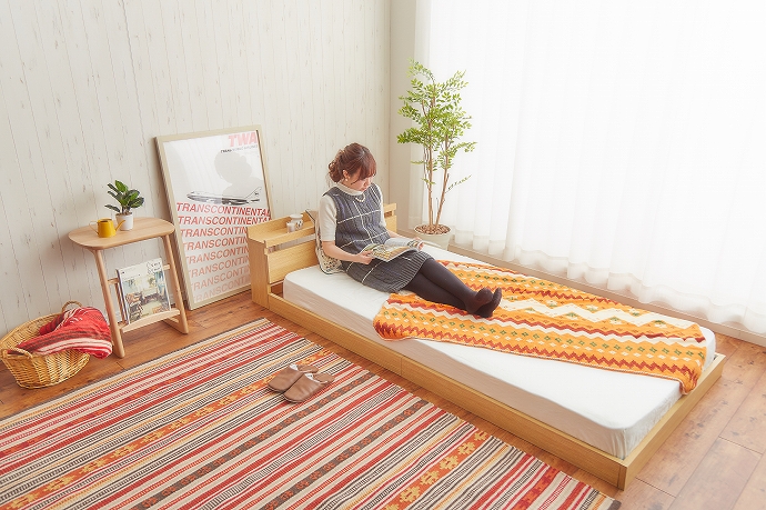 シングルベッドのインテリアを考えるときのコツの画像