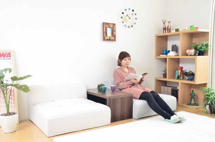 ローソファーのメリットとはの画像