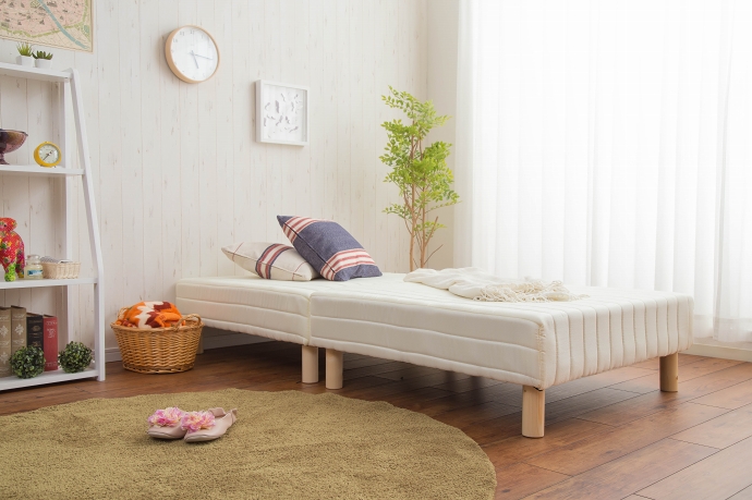 脚付きマットレスベッドの魅力とは