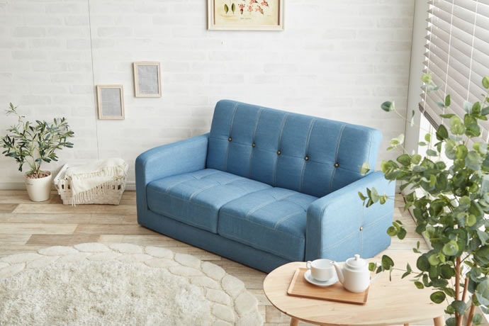 片付け下手さんにおすすめな収納付きソファー