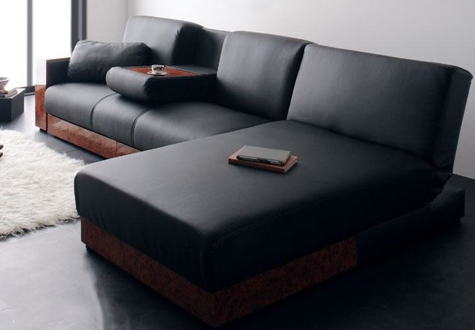 片付け下手さんにおすすめな収納付きソファーの画像