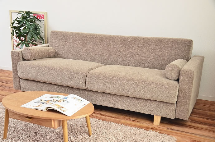 片付け下手さんにおすすめな収納付きソファーの画像