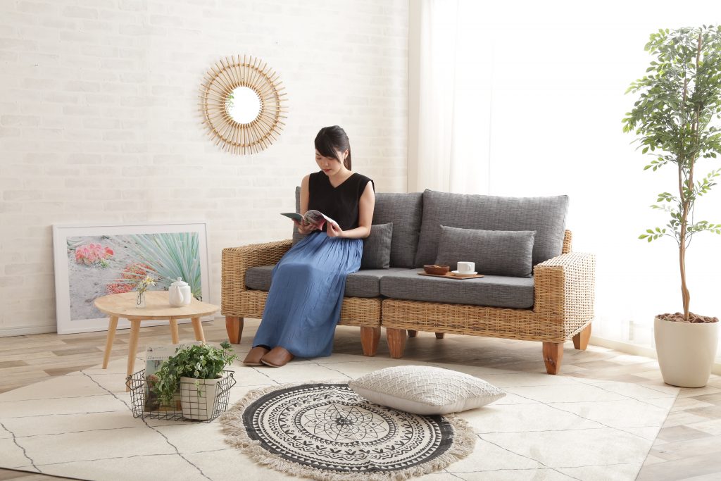 暑い夏も涼しく過ごせるラタン家具のご紹介♪の画像