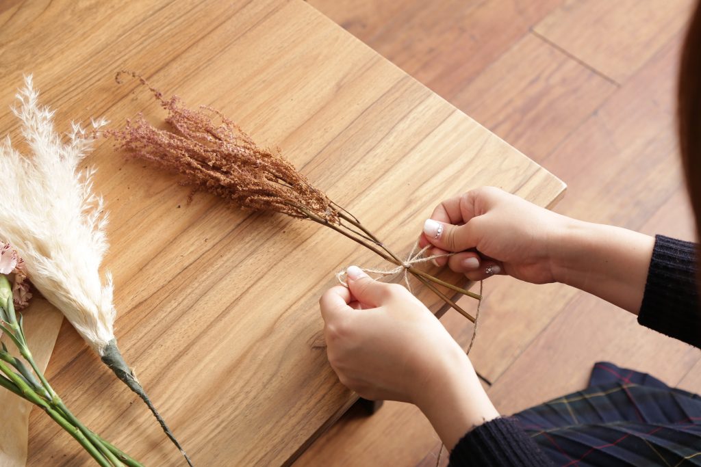 初心者でも簡単♪ドライフラワー作りに初挑戦しました！の画像