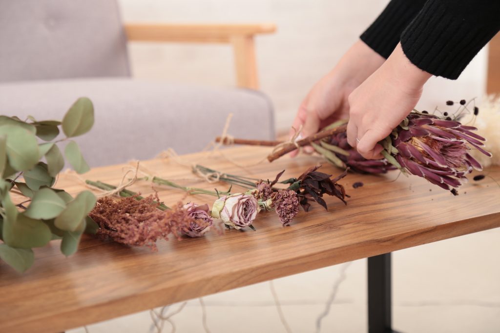 初心者でも簡単♪ドライフラワー作りに初挑戦しました！の画像