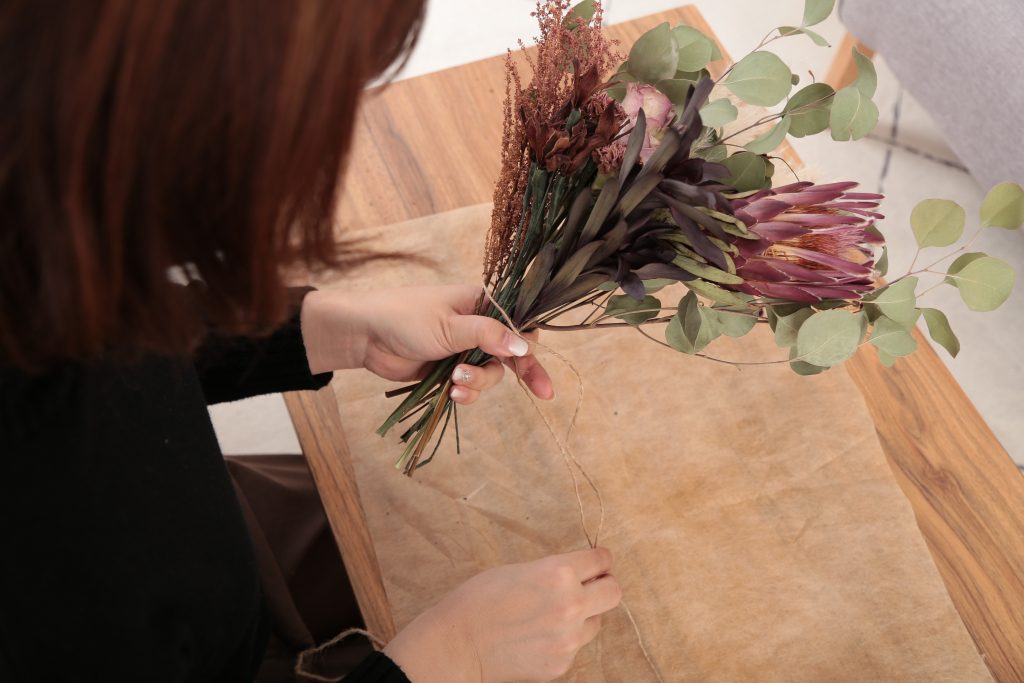 初心者でも簡単♪ドライフラワー作りに初挑戦しました！の画像