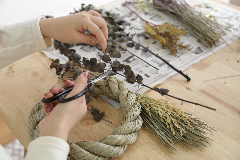 お気に入りの「しめ縄飾り」でお正月を迎えよう♪　～オリジナルしめ縄飾りの作り方～の画像