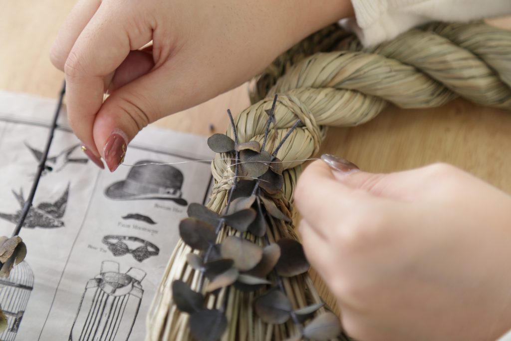 お気に入りの「しめ縄飾り」でお正月を迎えよう♪　～オリジナルしめ縄飾りの作り方～の画像