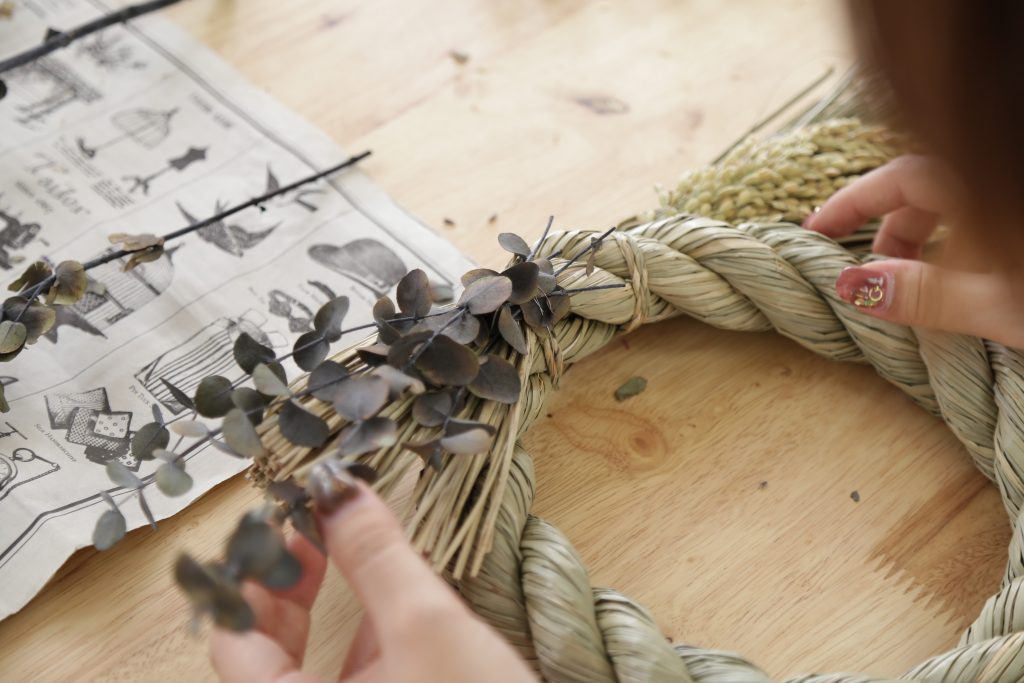 お気に入りの「しめ縄飾り」でお正月を迎えよう♪　～オリジナルしめ縄飾りの作り方～の画像