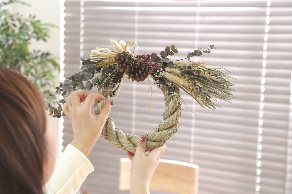 お気に入りの「しめ縄飾り」でお正月を迎えよう♪　～オリジナルしめ縄飾りの作り方～の画像