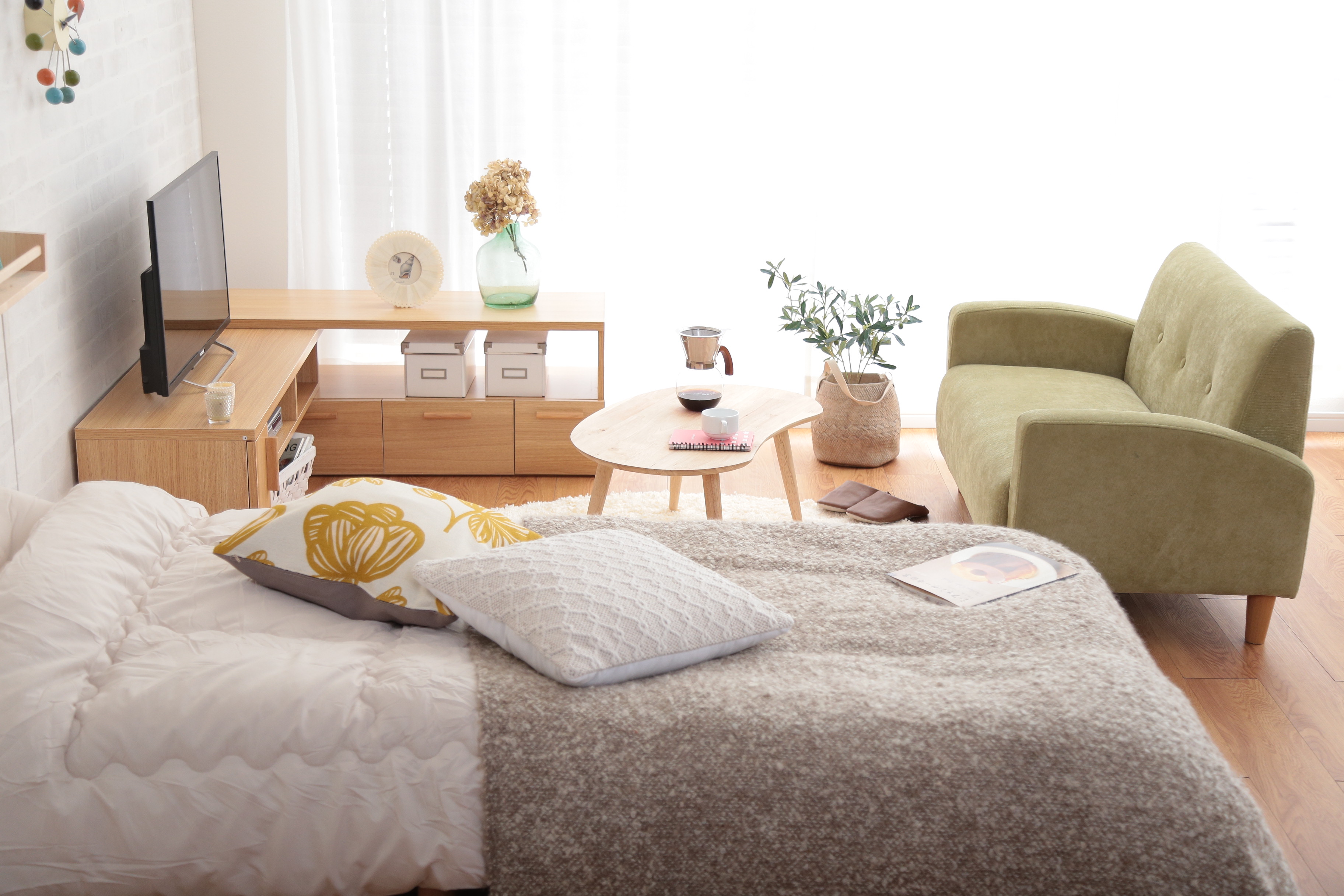 「北欧インテリア編」新生活にむけてKAGU350オススメのお手頃アイテムとワンルームコーディネートのご紹介♪