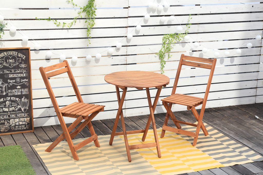 おしゃれなガーデン家具でベランピングを楽しもう♪の画像