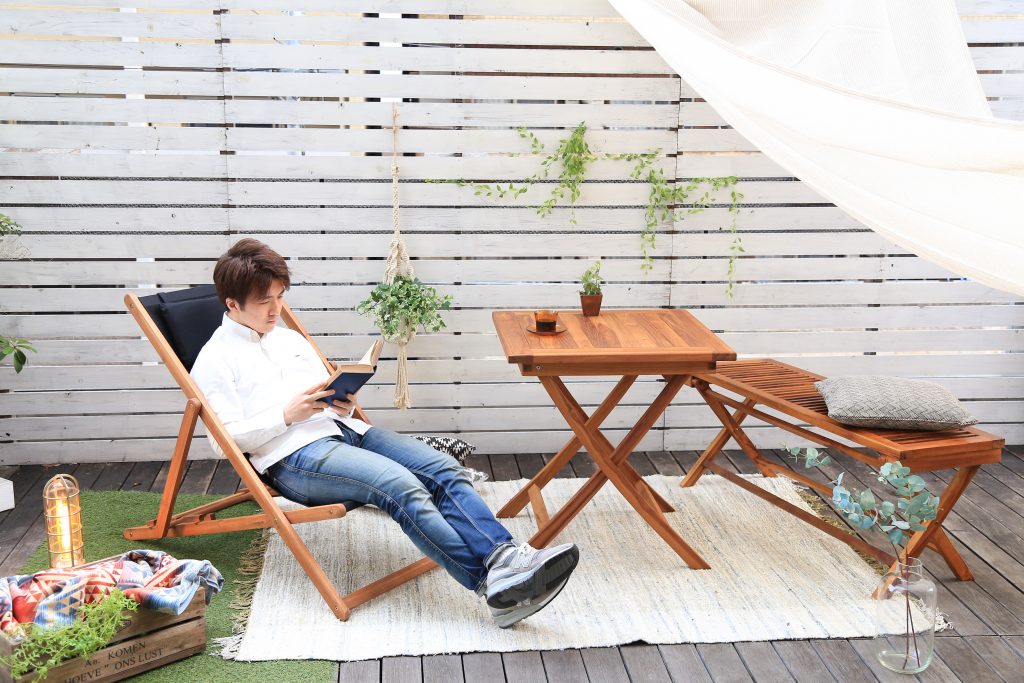 おしゃれなガーデン家具でベランピングを楽しもう♪の画像