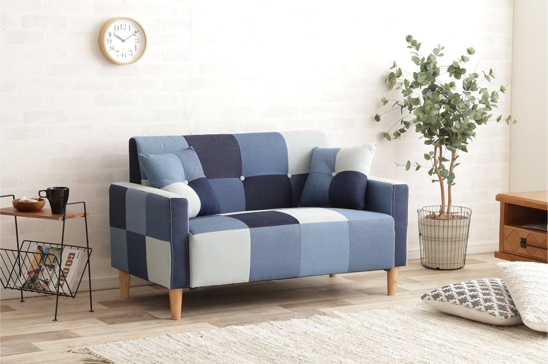 新作パッチワークデニムソファ「Sopra」販売開始しました！