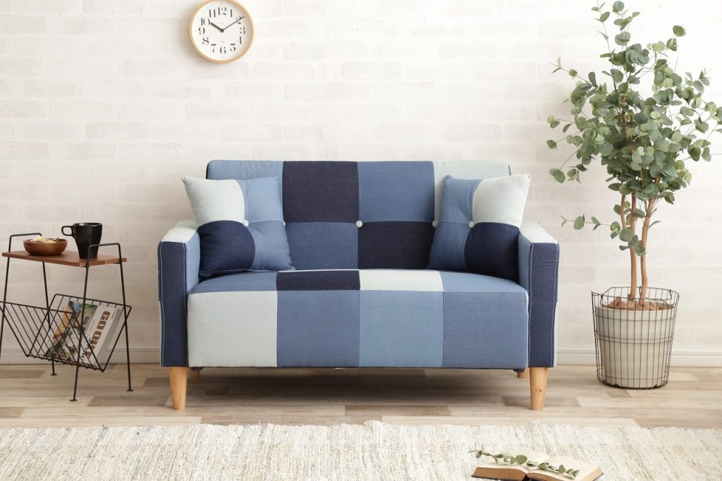 新作パッチワークデニムソファ「Sopra」販売開始しました！の画像