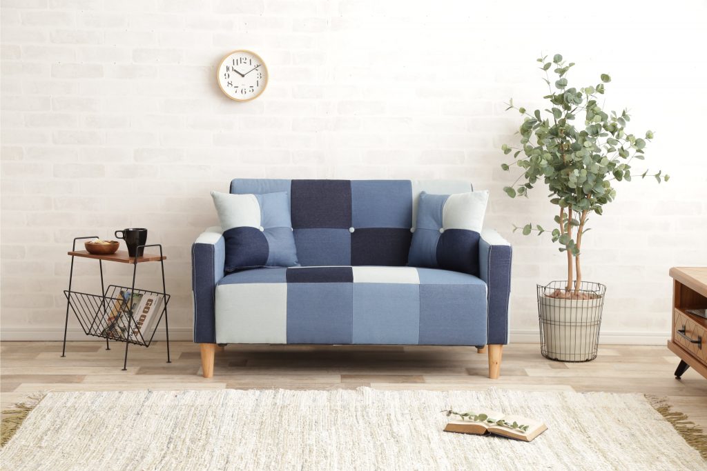 新作パッチワークデニムソファ「Sopra」販売開始しました！の画像