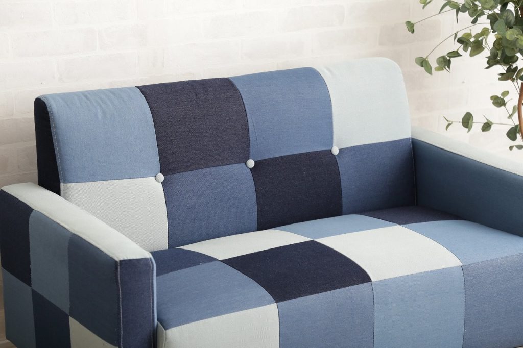 新作パッチワークデニムソファ「Sopra」販売開始しました！の画像