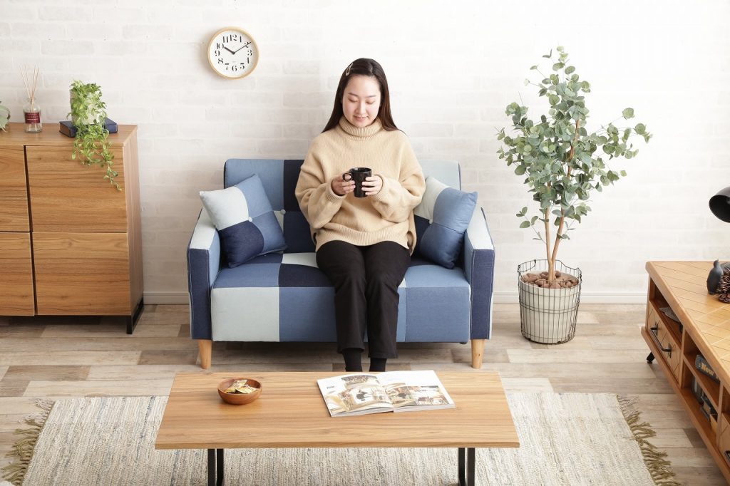 新作パッチワークデニムソファ「Sopra」販売開始しました！の画像