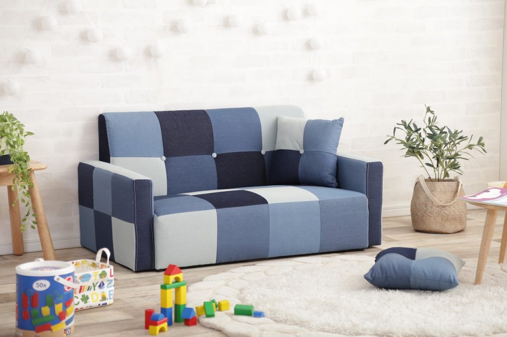 新作パッチワークデニムソファ「Sopra」販売開始しました！の画像