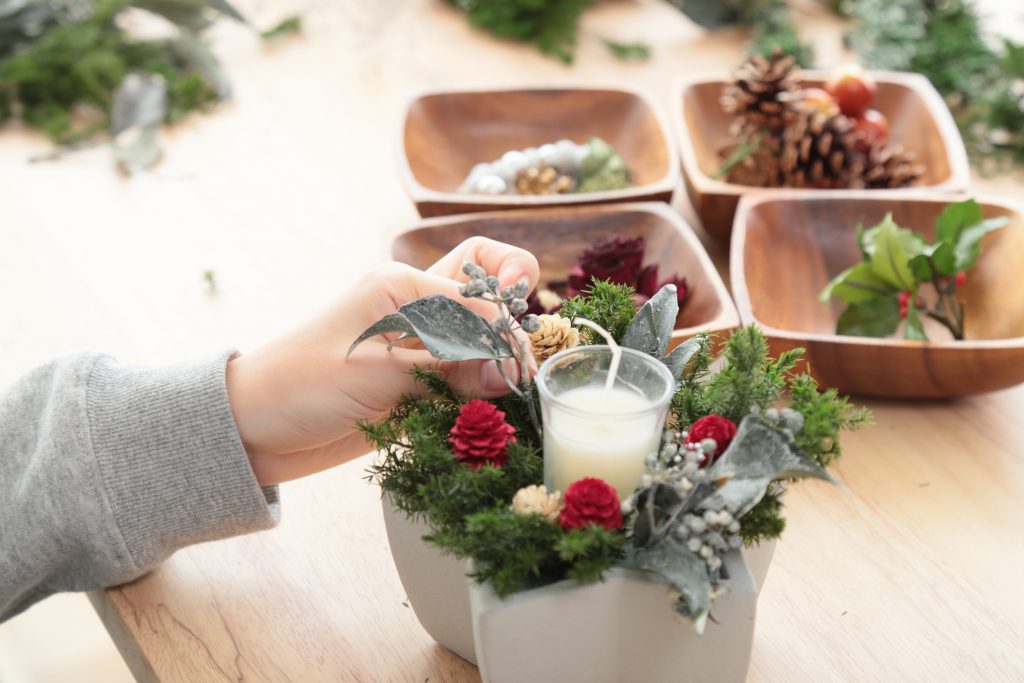 作って楽しい飾って可愛い☆クリスマスキャンドルの作り方♪の画像