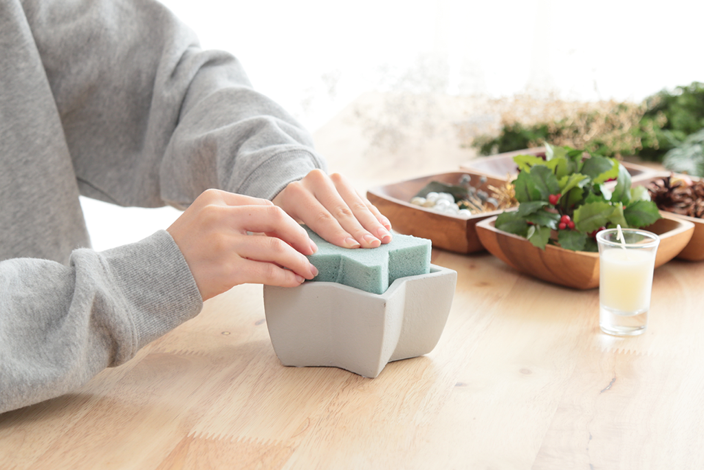 作って楽しい飾って可愛い☆クリスマスキャンドルの作り方♪の画像