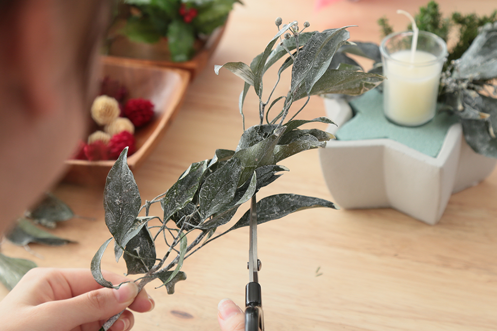 作って楽しい飾って可愛い☆クリスマスキャンドルの作り方♪の画像