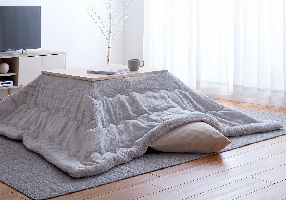 【新商品】よりお部屋に取り入れやすい「ふんわり暖かいこたつ」が新しく登場の画像