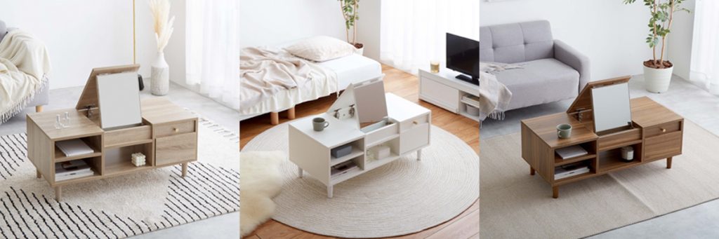 【スタッフのおすすめ商品】ワンルームに置きたい万能ドレッサーの画像