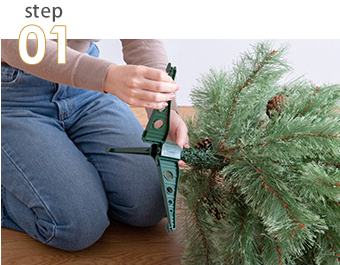 あなたにピッタリのクリスマスツリーを見つけませんかの画像