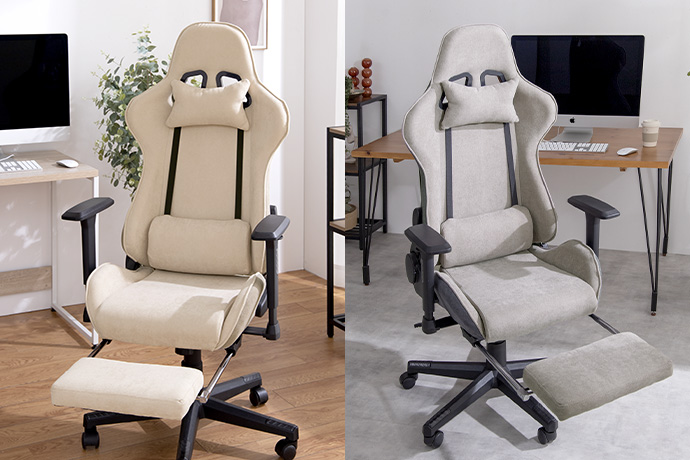 【新商品】まるでインテリアのように部屋に馴染むゲーミングチェアの画像
