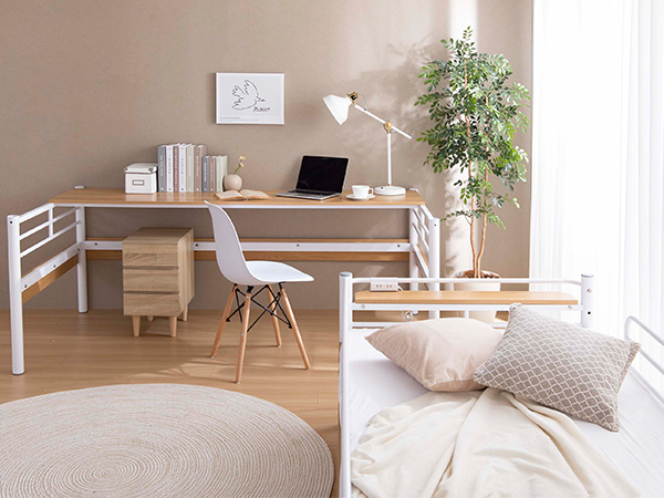 【新商品】ひとり暮らしの味方！クオリティ重視のロフトベッド！の画像