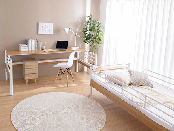 【新商品】ひとり暮らしの味方！クオリティ重視のロフトベッド！の画像