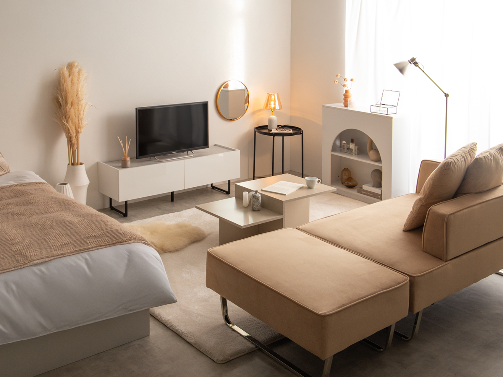 家具350アイテムで作る秋ルーム