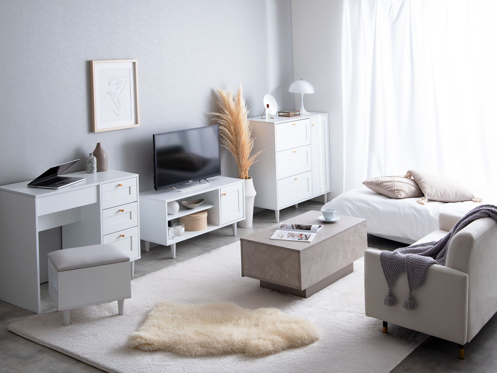 家具350アイテムで作る秋ルームvol.2